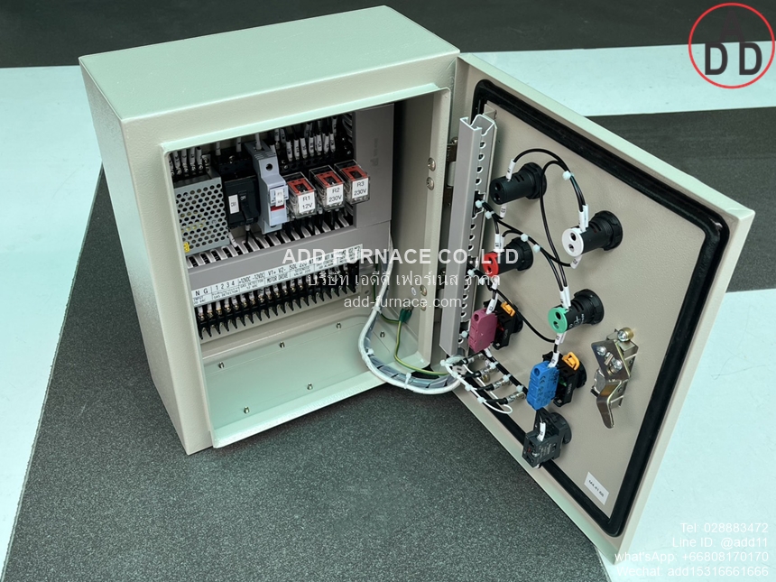 ตู้คอนโทรลเครื่องตัดแก๊ส Gas Cutting Control Panel (15)